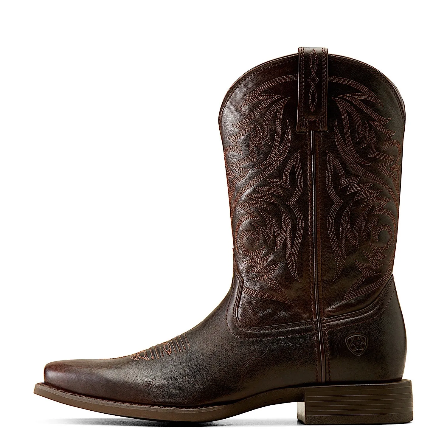 Ariat Men's Sport Herdsman Boot Burnished Chocolate Ariat Shoes