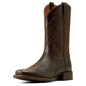 Ariat Men's Sport Herdsman Boot Burnished Chocolate Ariat Shoes