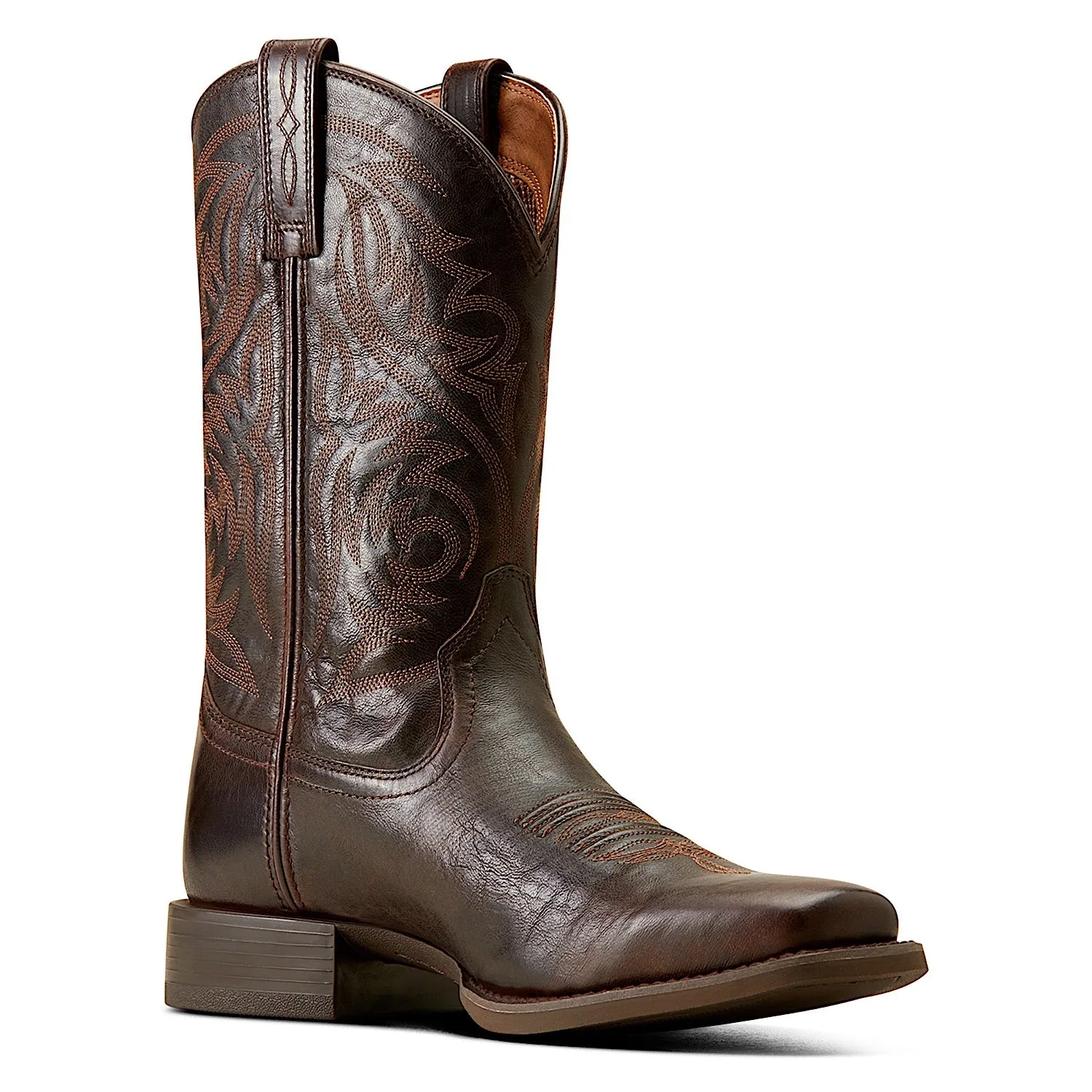 Ariat Men's Sport Herdsman Boot Burnished Chocolate Ariat Shoes