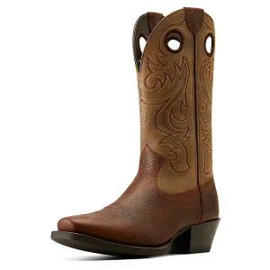 Ariat Men's Sport Square Toe Brown Oiled Rowdy/Brown Bomber Ariat Shoes