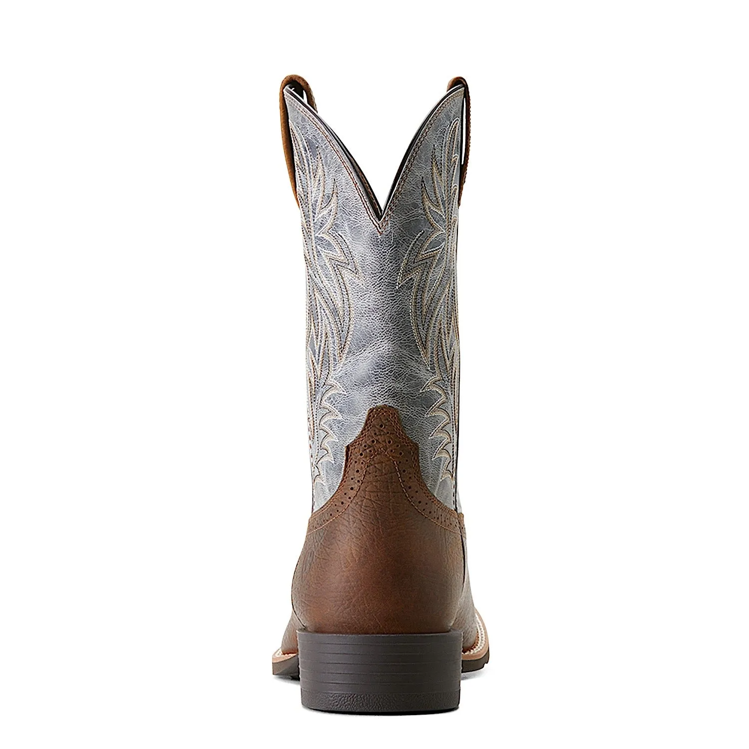 Ariat Men's Sport Western Wide Square Toe Earth/Glacier Blue Ariat Shoes