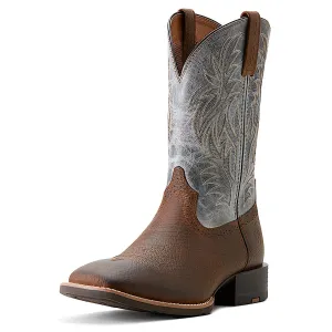 Ariat Men's Sport Western Wide Square Toe Earth/Glacier Blue Ariat Shoes