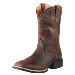 Ariat Men's Sport Wide Square Toe - Distressed Brown Ariat Shoes