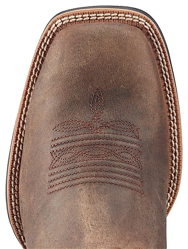Ariat Men's Sport Wide Square Toe - Distressed Brown Ariat Shoes