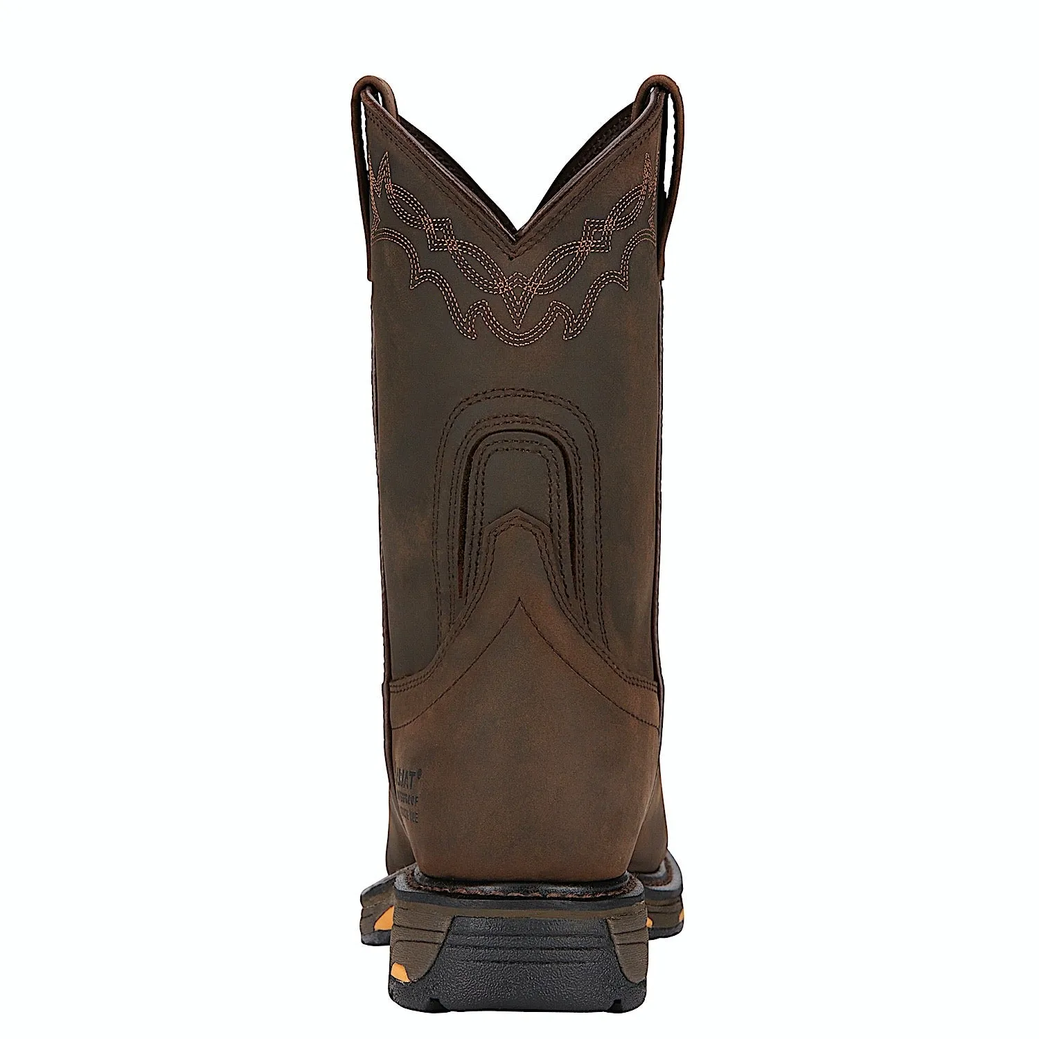 Ariat Men's Workhog Pull On Composite Toe Oily Distressed Brown Ariat Shoes