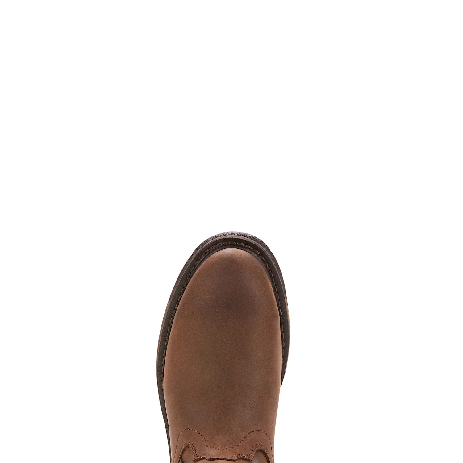 Ariat Men's Workhog Pull On H20 Oily Distressed Brown Ariat Shoes