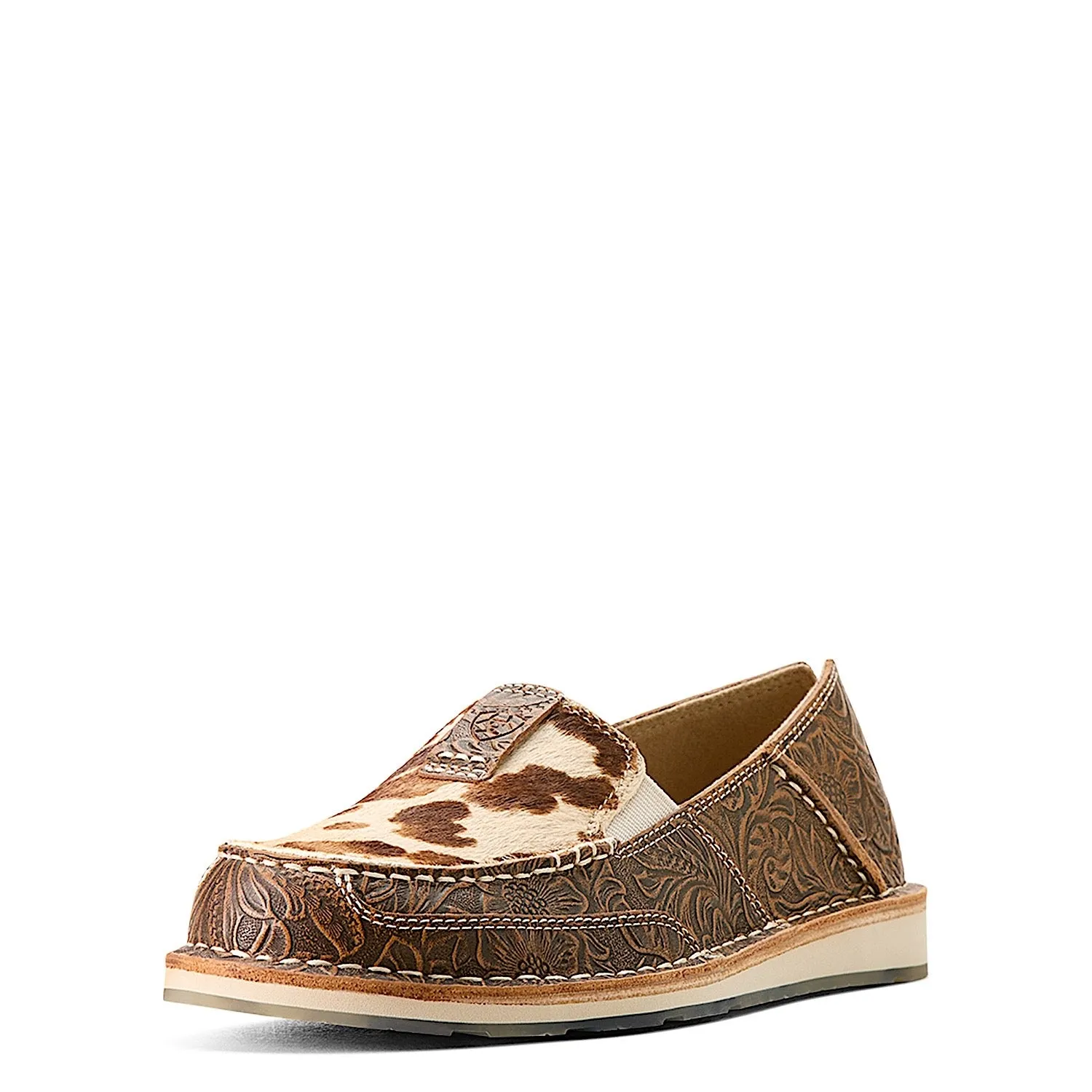 Ariat Women's Cruiser Tan Floral Emboss Tan White Ariat Shoes
