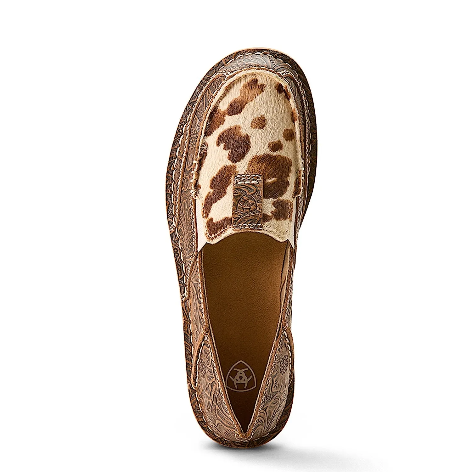 Ariat Women's Cruiser Tan Floral Emboss Tan White Ariat Shoes