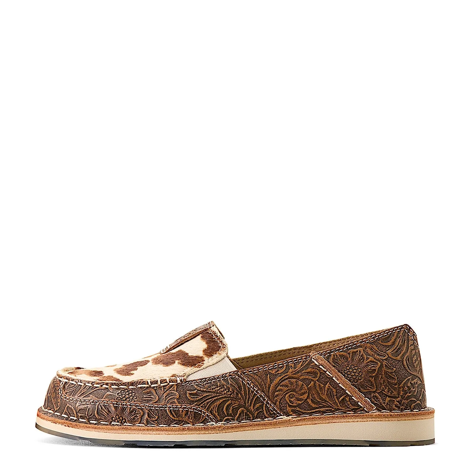 Ariat Women's Cruiser Tan Floral Emboss Tan White Ariat Shoes