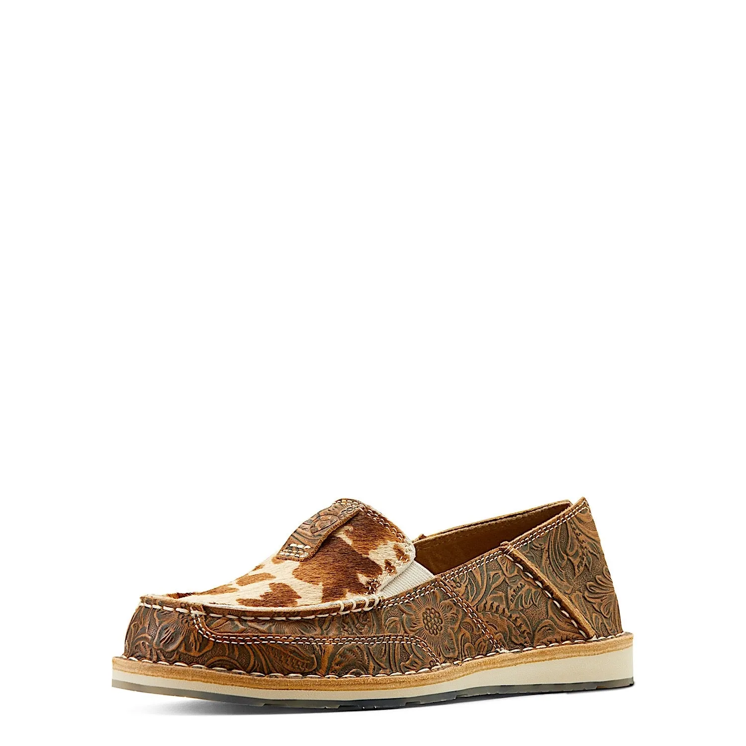 Ariat Women's Cruiser Tan Floral Emboss Tan White Ariat Shoes