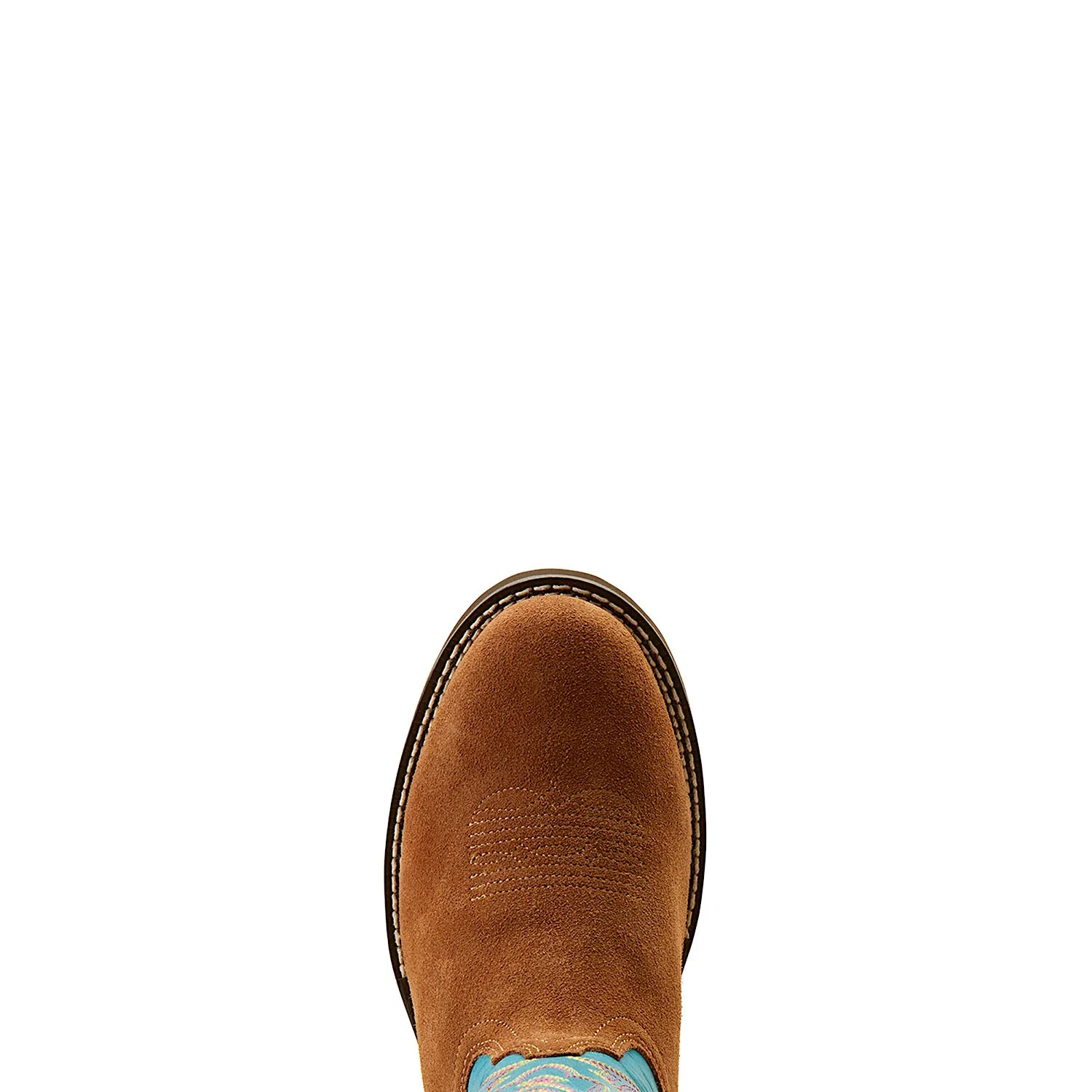 Ariat Women's Elko Boot Suede/Basin Blue Ariat Shoes