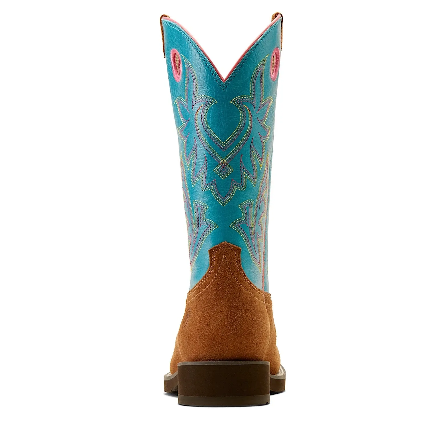 Ariat Women's Elko Boot Suede/Basin Blue Ariat Shoes