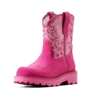 Ariat Women's Fatbaby Boot - Hottest Pink/Pink Metallic Ariat Shoes