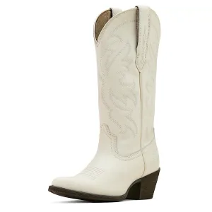 Ariat Women's Heritage J Toe Stretchfit Western Boot - Rich Cream Ariat Shoes