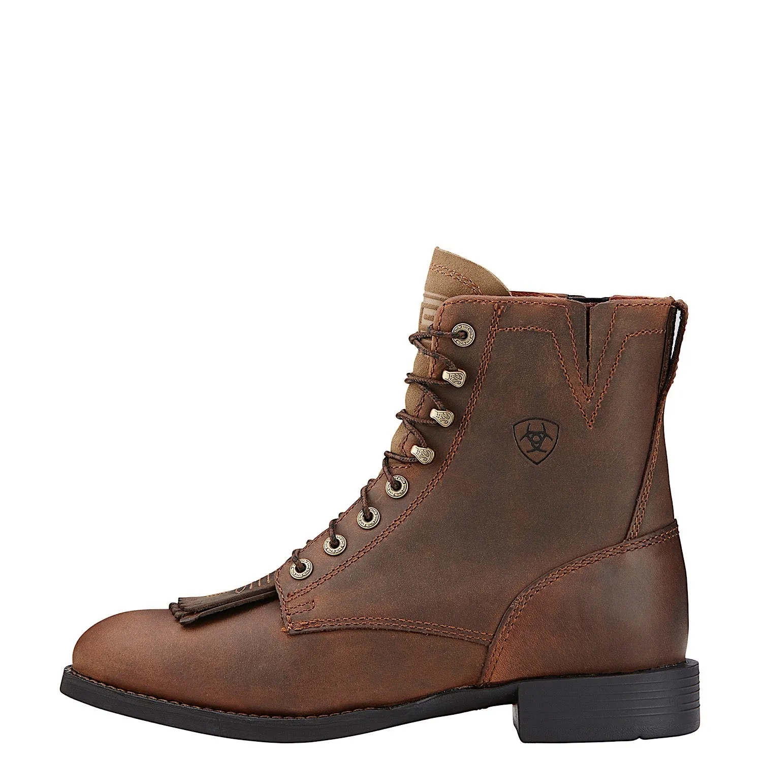 Ariat Womens Heritage Lacer, Distressed Brown Ariat Shoes