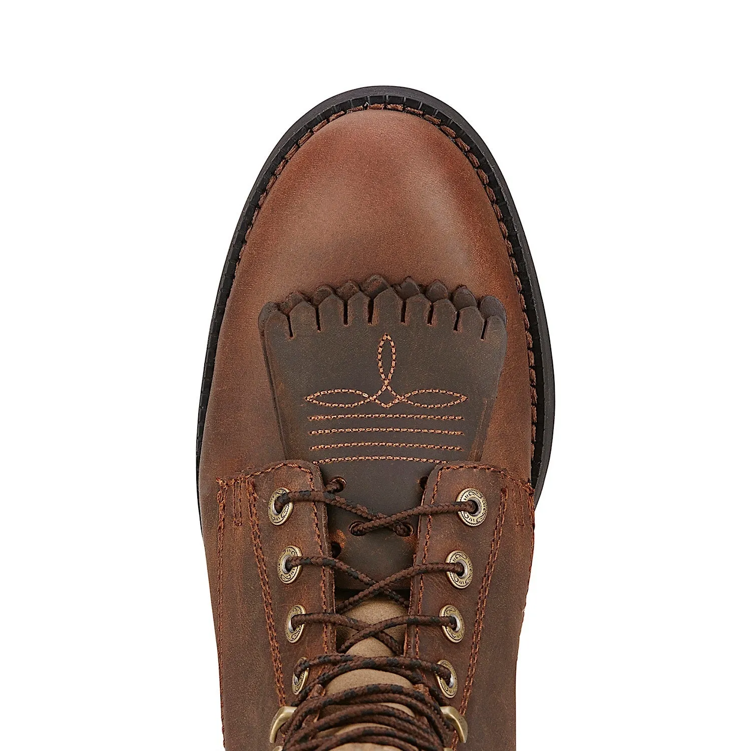 Ariat Womens Heritage Lacer, Distressed Brown Ariat Shoes