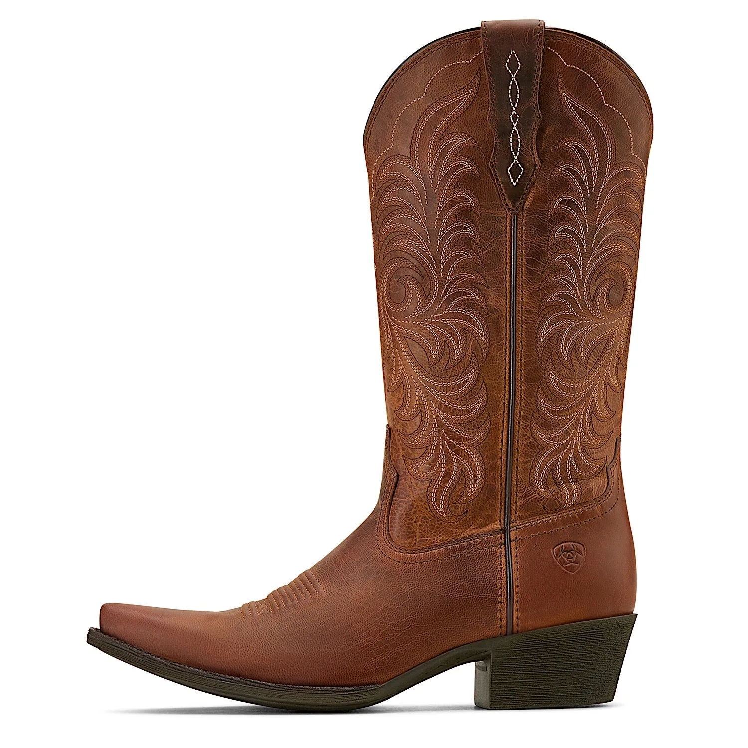 Ariat Women's Heritage X Toe Stretchfit Western Boot - Rich Oak Ariat Shoes