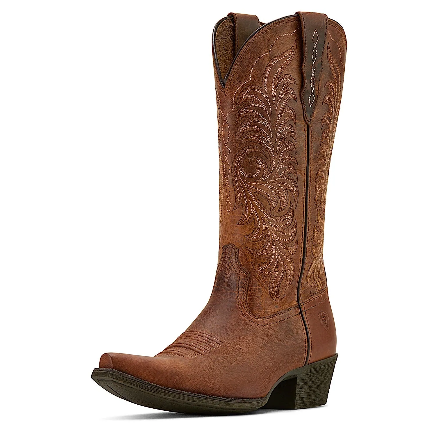 Ariat Women's Heritage X Toe Stretchfit Western Boot - Rich Oak Ariat Shoes