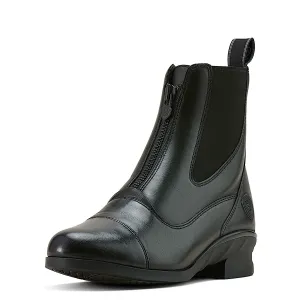 Ariat Women's Heritage Zip Paddock Boot - Black Ariat Shoes