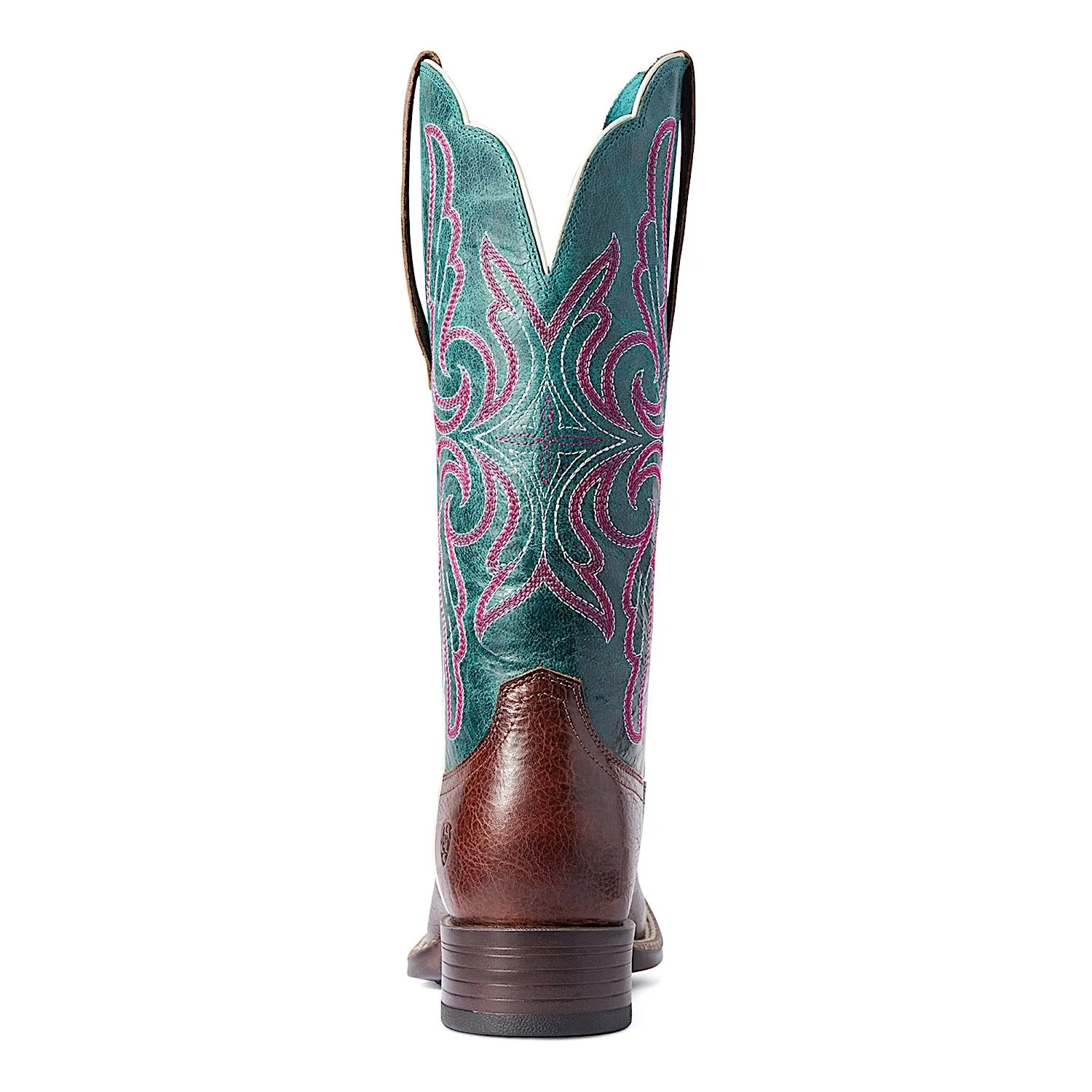 Ariat Womens Primera Stretchfit Barrel Brown / Antique Teal Ariat Shoes