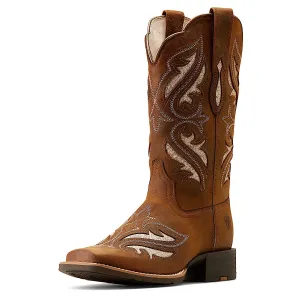 Ariat Women's Round Up Bliss Western Boot - Sassy Brown Ariat Shoes
