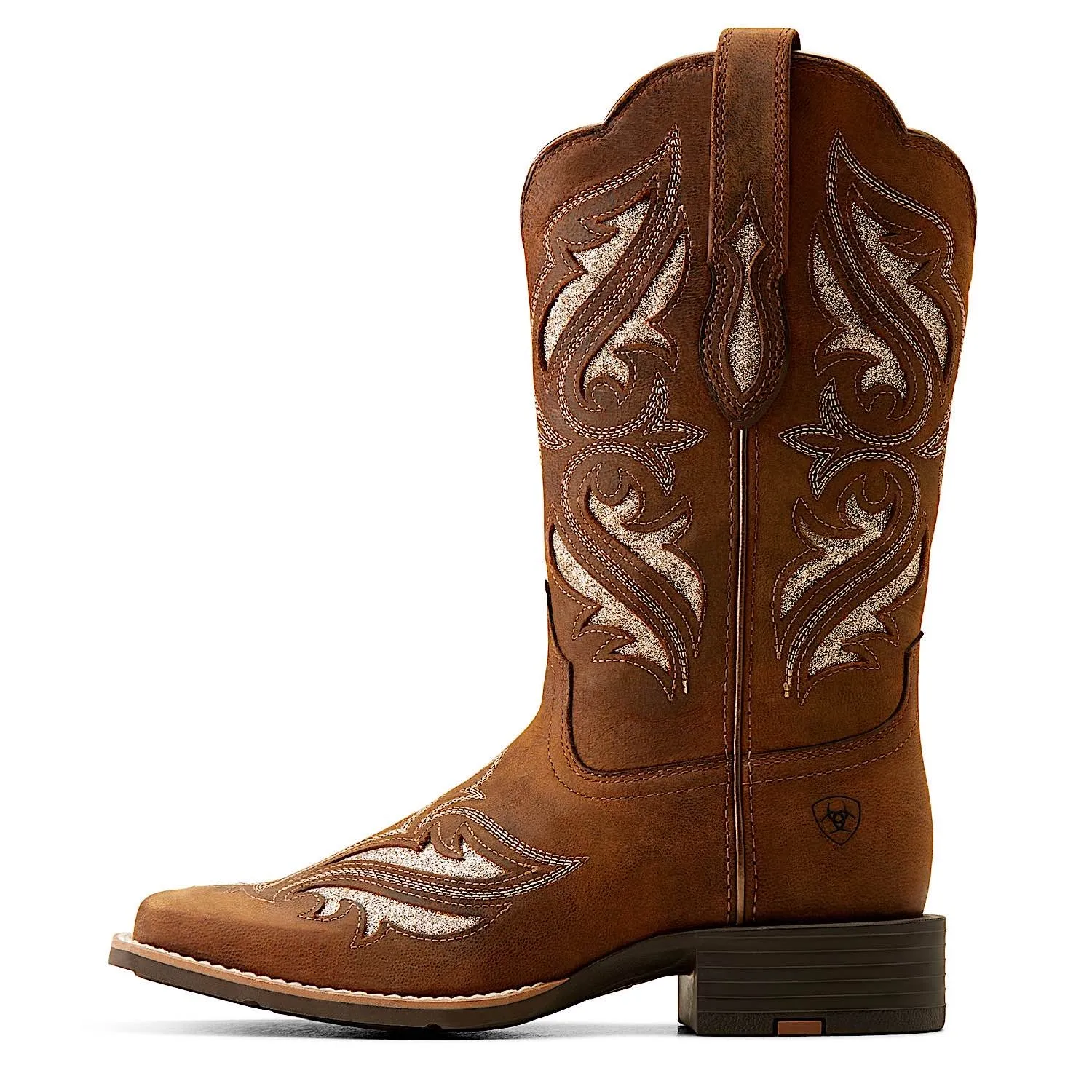 Ariat Women's Round Up Bliss Western Boot - Sassy Brown Ariat Shoes