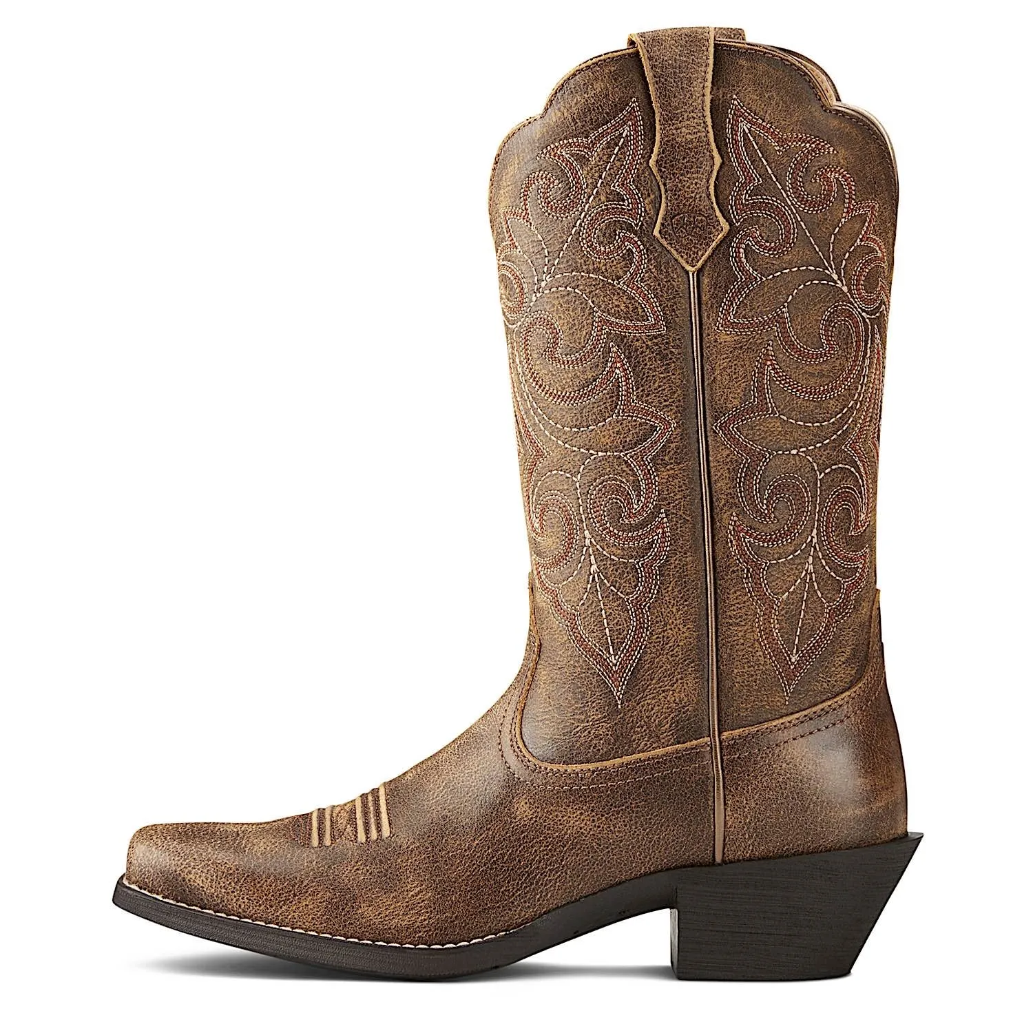 Ariat Women's Round Up Square Toe Boot - Vintage Bomber Ariat Shoes