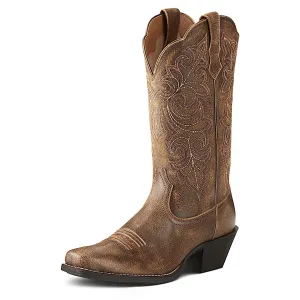 Ariat Women's Round Up Square Toe Boot - Vintage Bomber Ariat Shoes