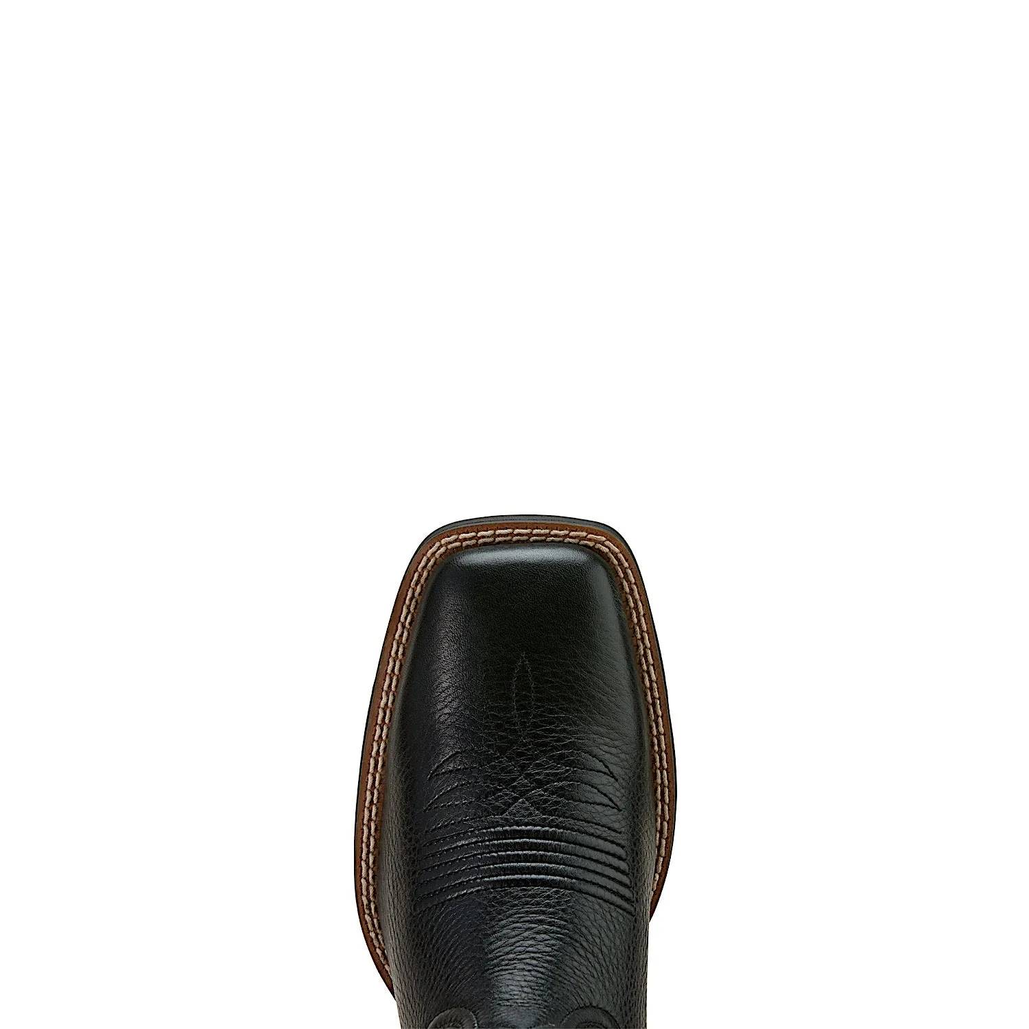 Ariat Women's Round Up Wide Square Toe Stretchfit Western Boot - Black Ariat Shoes