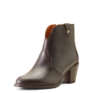 Ariat Women's Tilbury Heeled Ankle Boot - Chocolate Truffle Ariat Shoes
