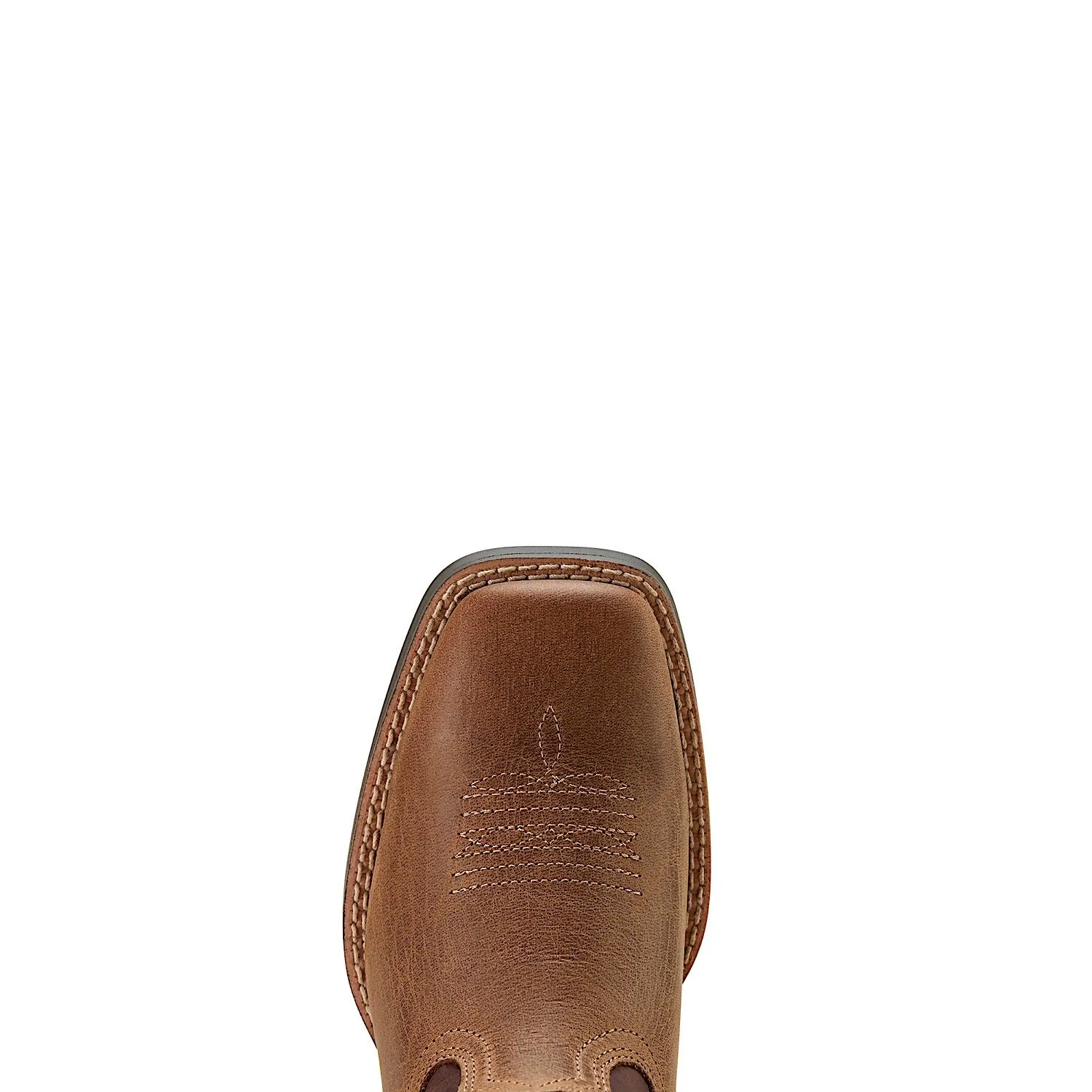 Ariat Youth Ruidoso Western Boot - Pearl/Chocolate Brown Ariat Shoes