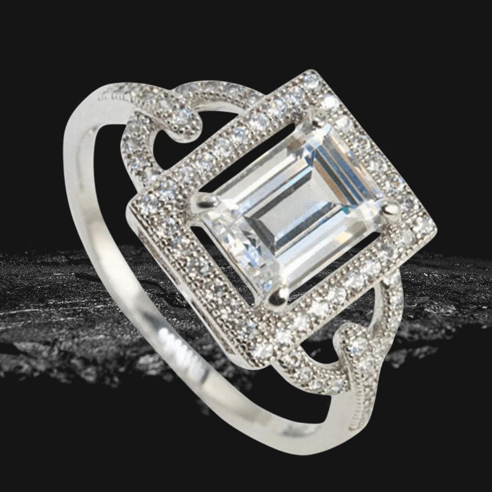 Astoria White Ring