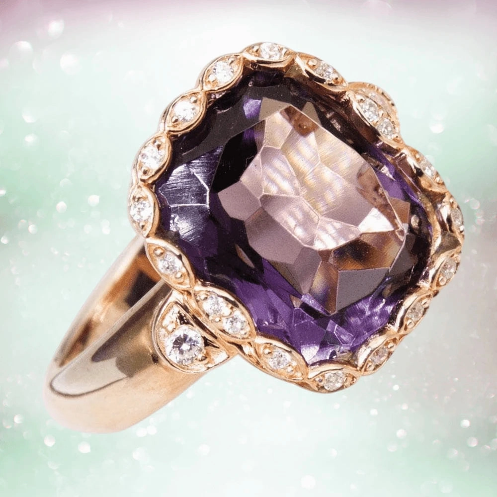 Athena Amethyst Ring