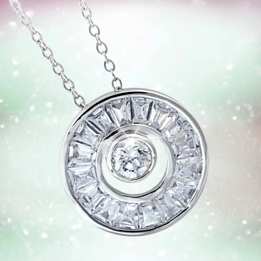 Baguette Pendant
