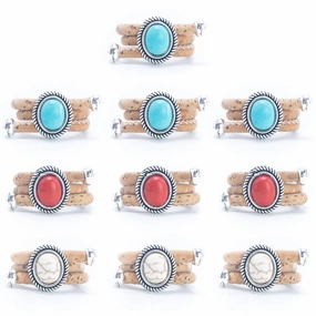 Beaded vintage women's Ring RW-029-MIX-10