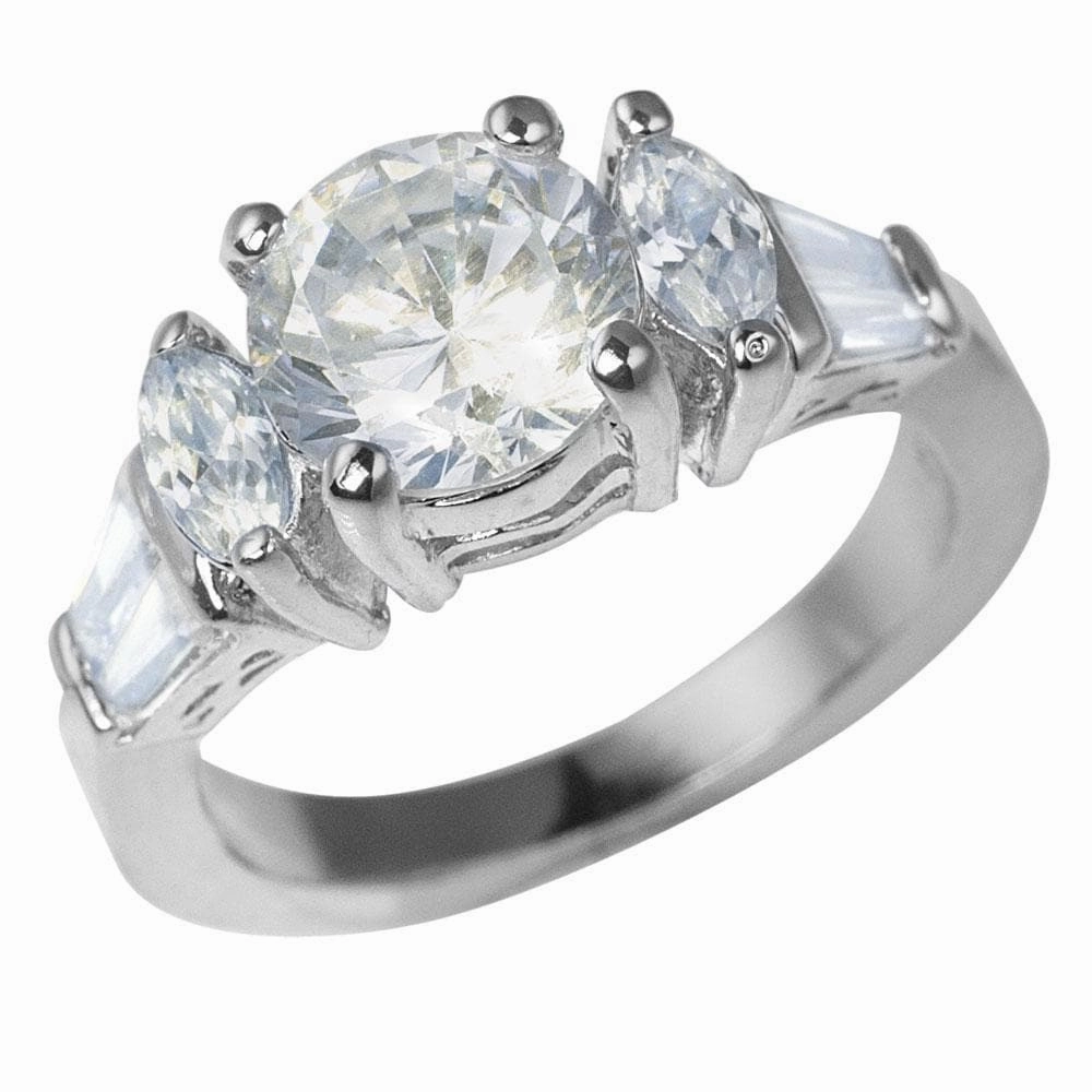 Bellini Rhodium Ring