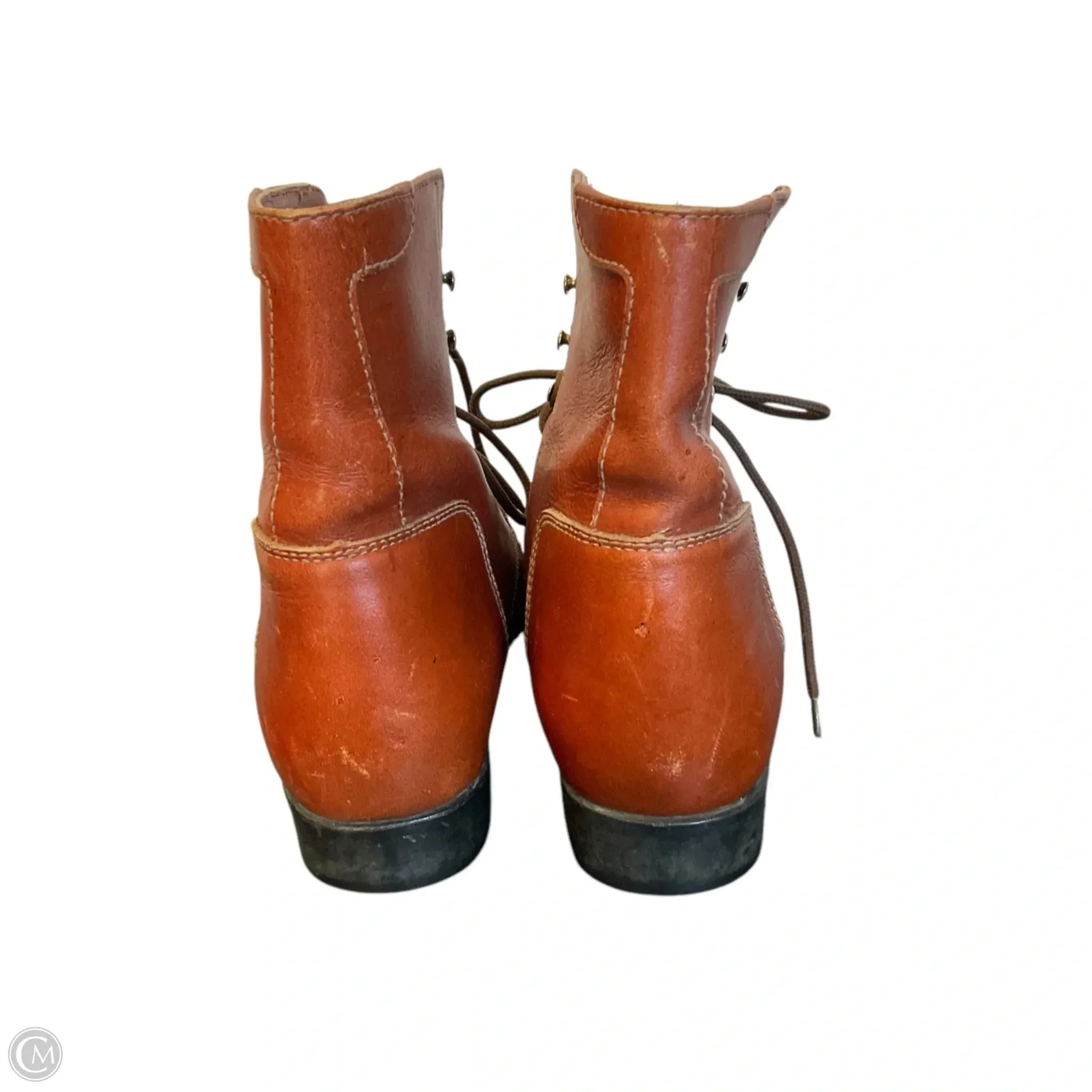 Boots Leather By Ariat In Brown, Size: 6