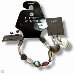 Bracelet & earrings Beaded By J. Jill, Size: 02 Piece Set
