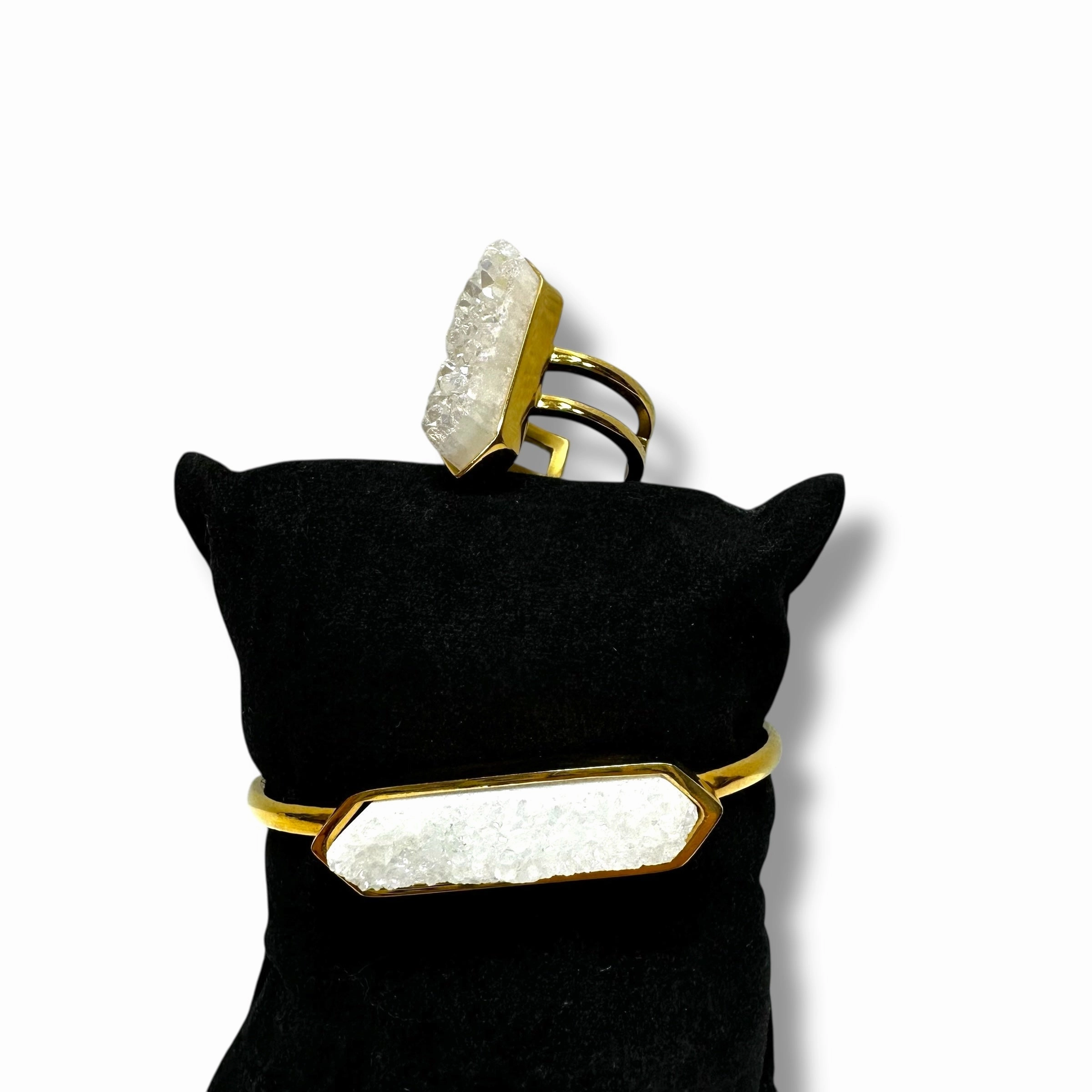 Bracelet & ring Set By KINSLEY ARMELLE, Size: 02 Piece Set