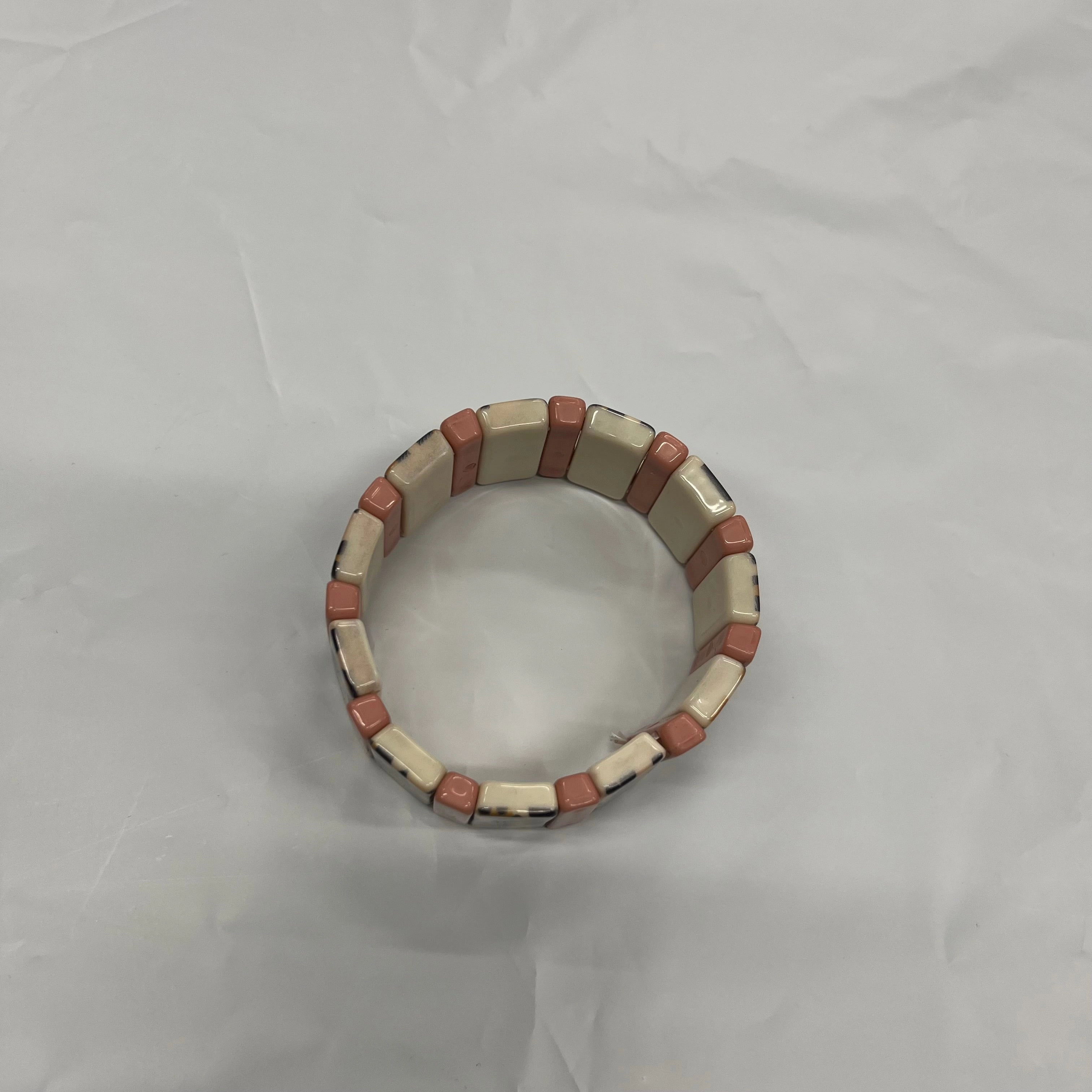 Bracelet Bangle By Clothes Mentor Acrylic Tile Stretch Bracelet