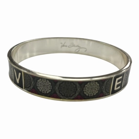 Bracelet Bangle By Vera Bradley In Black