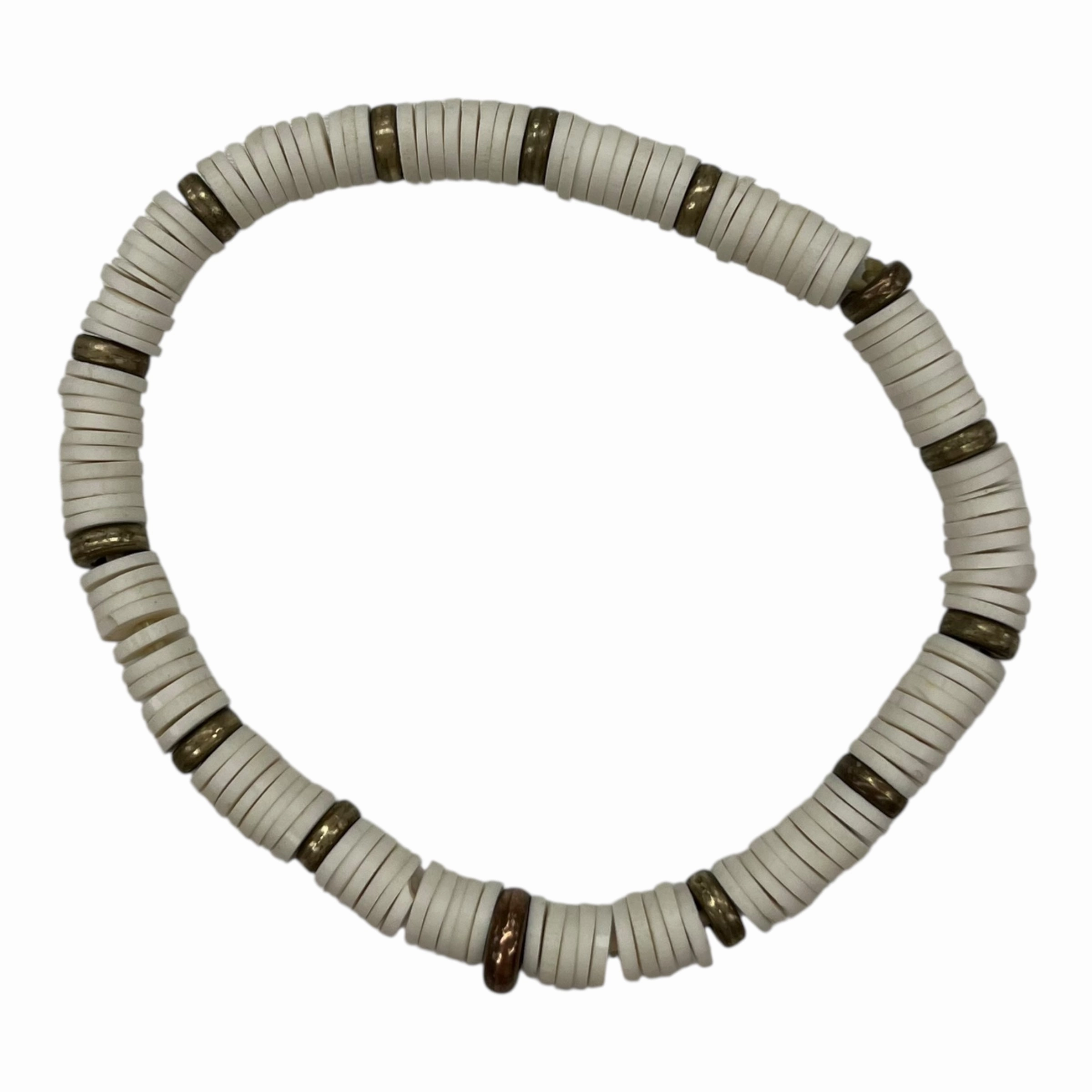 Bracelet Beaded By Clothes Mentor In Cream