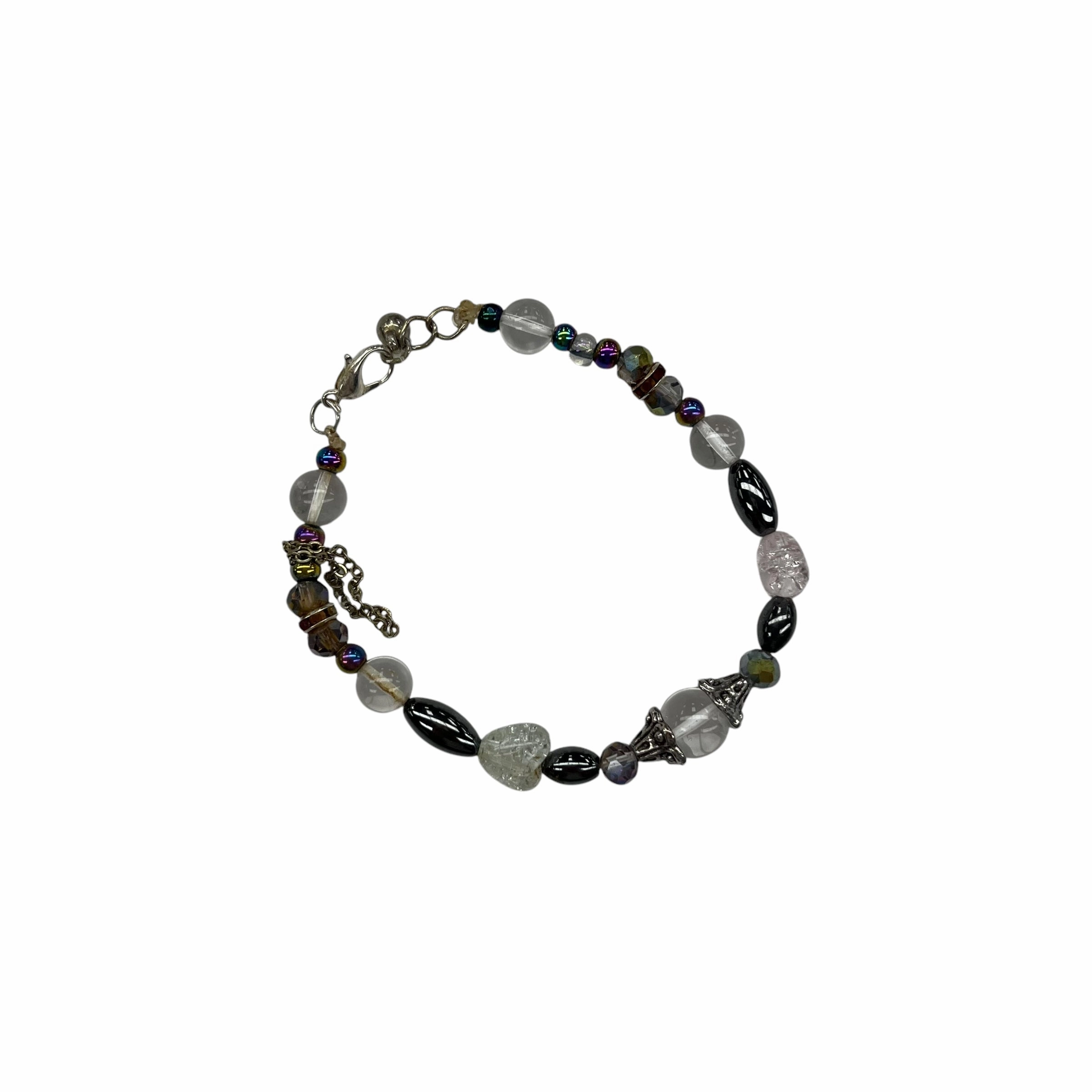 Bracelet Beaded By Clothes Mentor In Purple