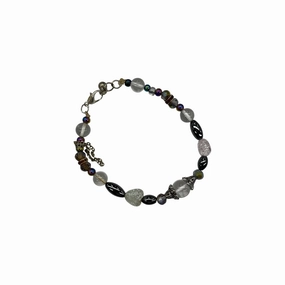 Bracelet Beaded By Clothes Mentor In Purple