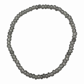 Bracelet Beaded By Clothes Mentor In Silver