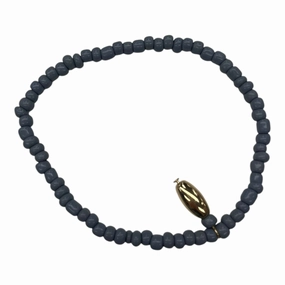 Bracelet Beaded By Clothes Mentor In Silver