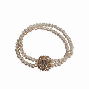 Bracelet Beaded By Cme In White