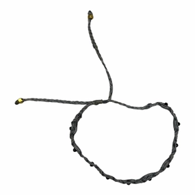 Bracelet Beaded By Cmf In Grey