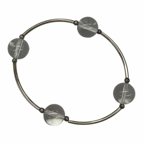 Bracelet Beaded By Cmf In Silver