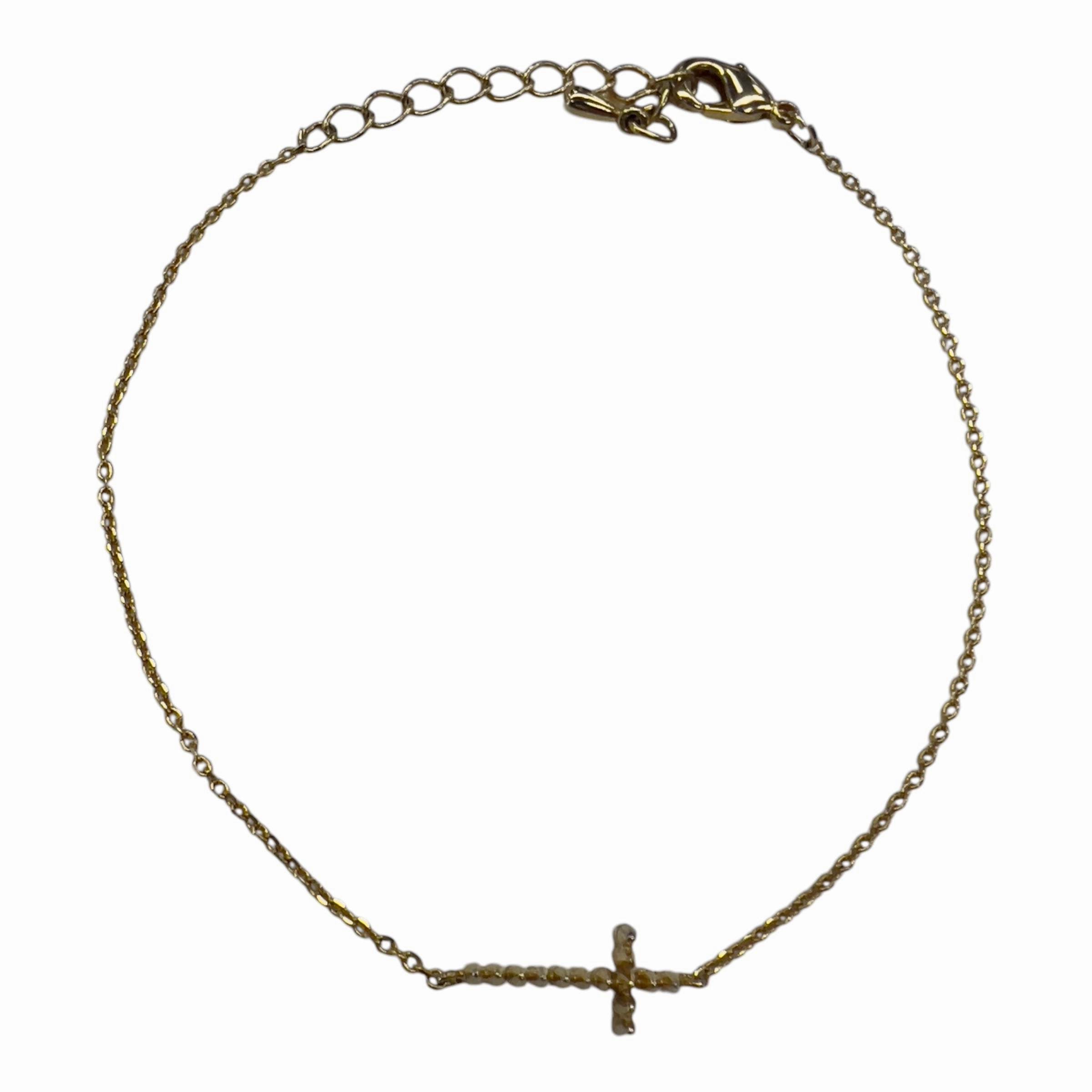 Bracelet Chain By Clothes Mentor In Gold
